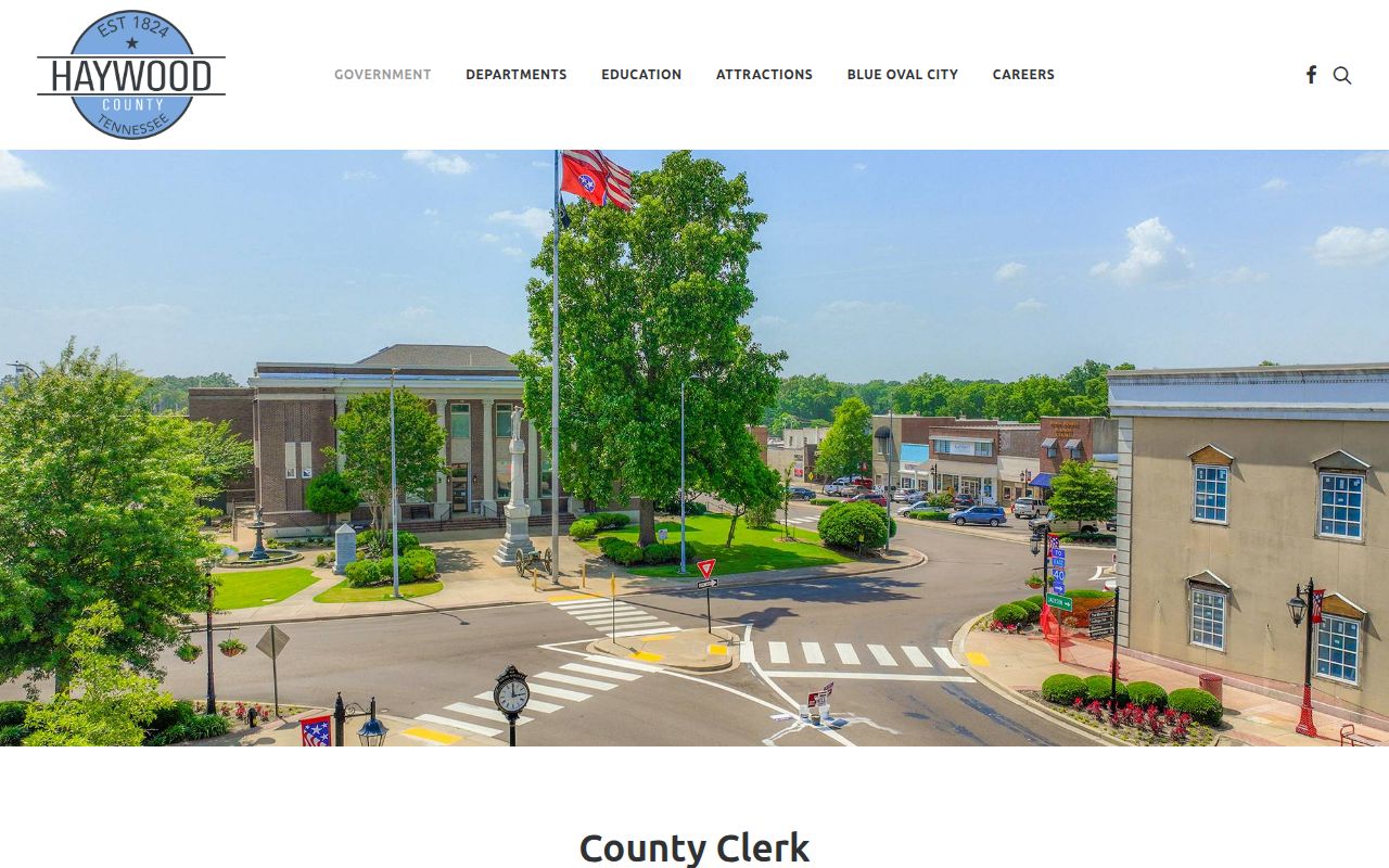 Haywood County Clerk legacy court docket records