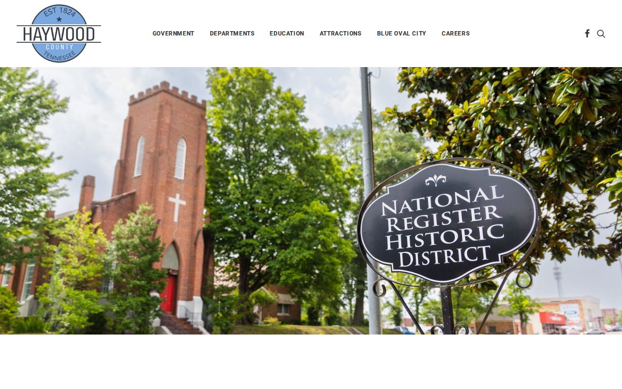Haywood County court docket county government home page