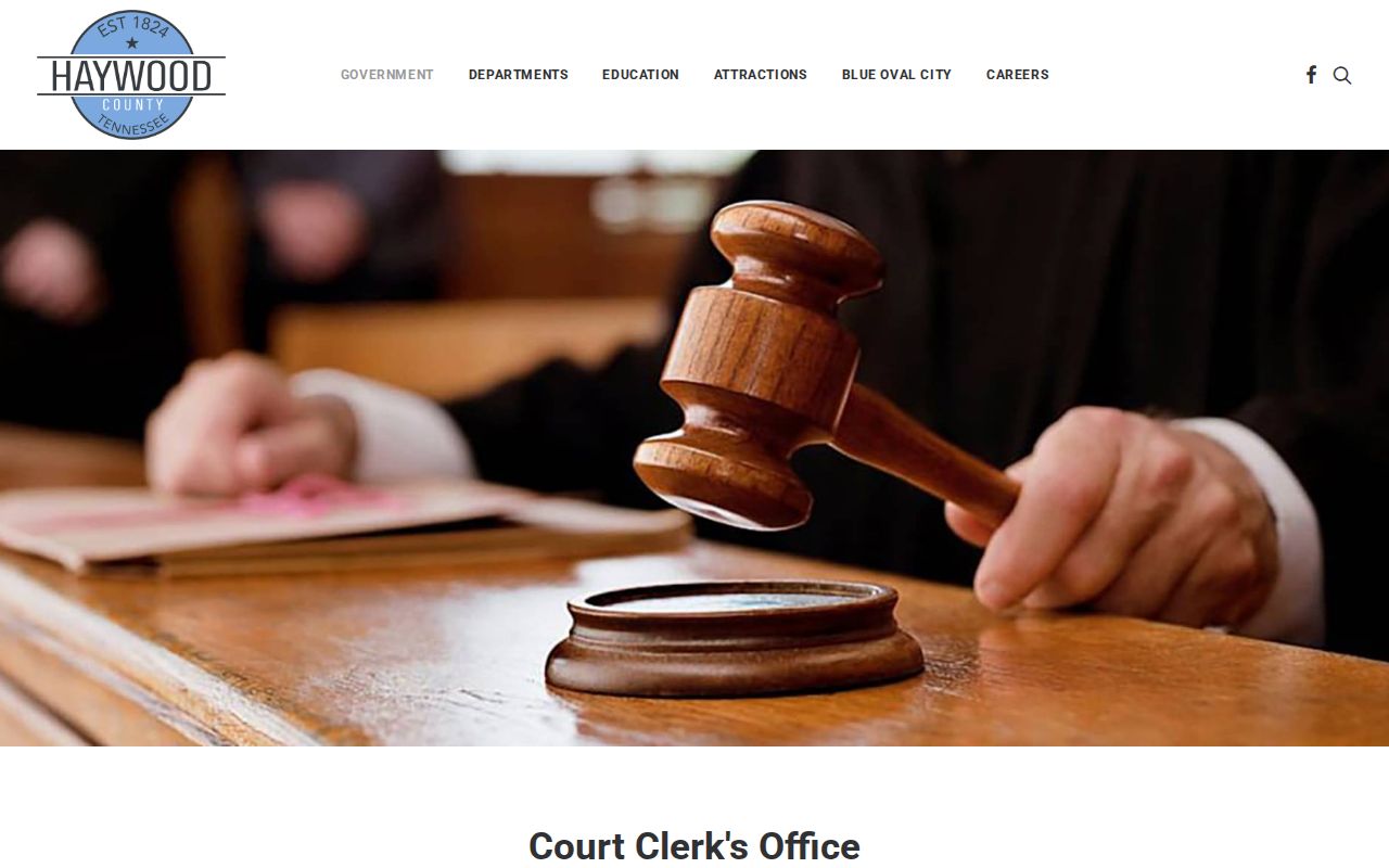 Haywood County court docket clerk office contact